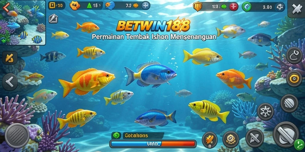 Gameplay seru Tembak Ikan di BETWIN188.