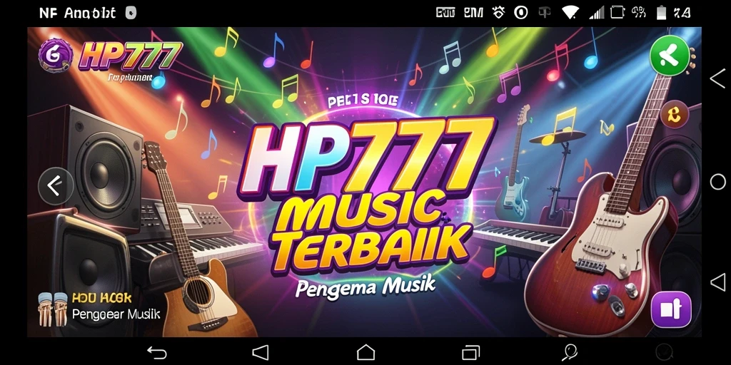 Tampilan gameplay yang seru dan interaktif di HP777.