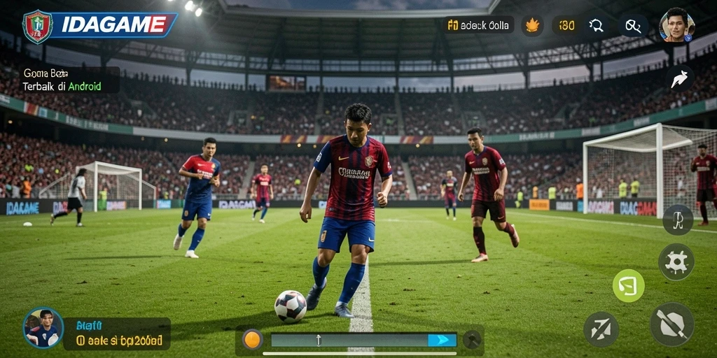 Tampilan gameplay mendebarkan di IDAGAME.