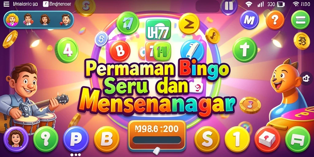 Gameplay UH77 yang menarik dengan momen Bingo yang mendebarkan.